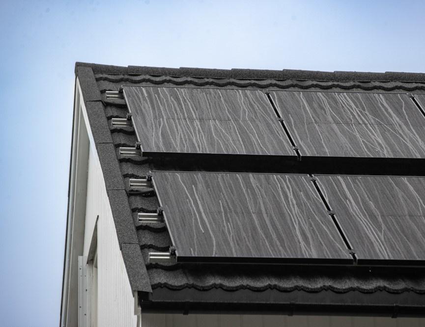 Solceller på tak