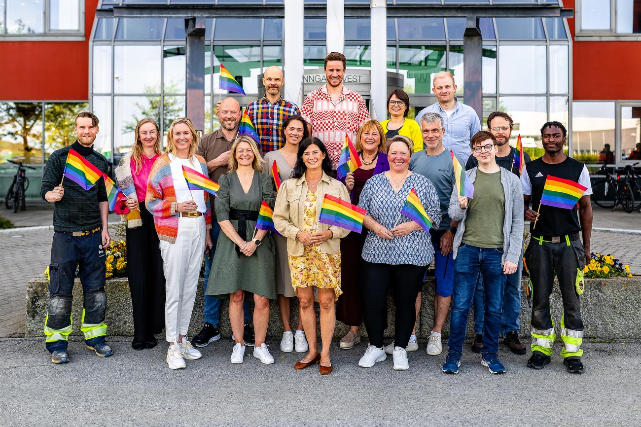 Bodø Energi feirer Pride