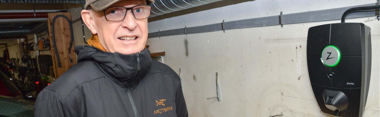 Elbillader hos fagerenga borettslag