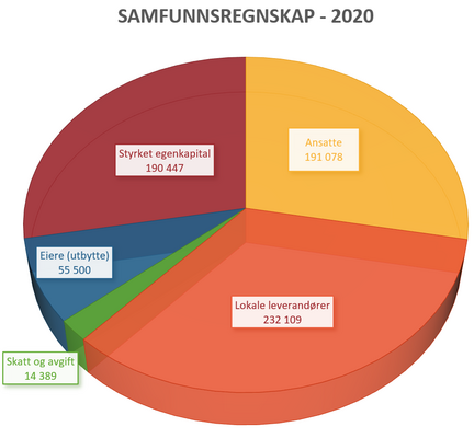 Bodø Energis samfunnsregnskap 2020